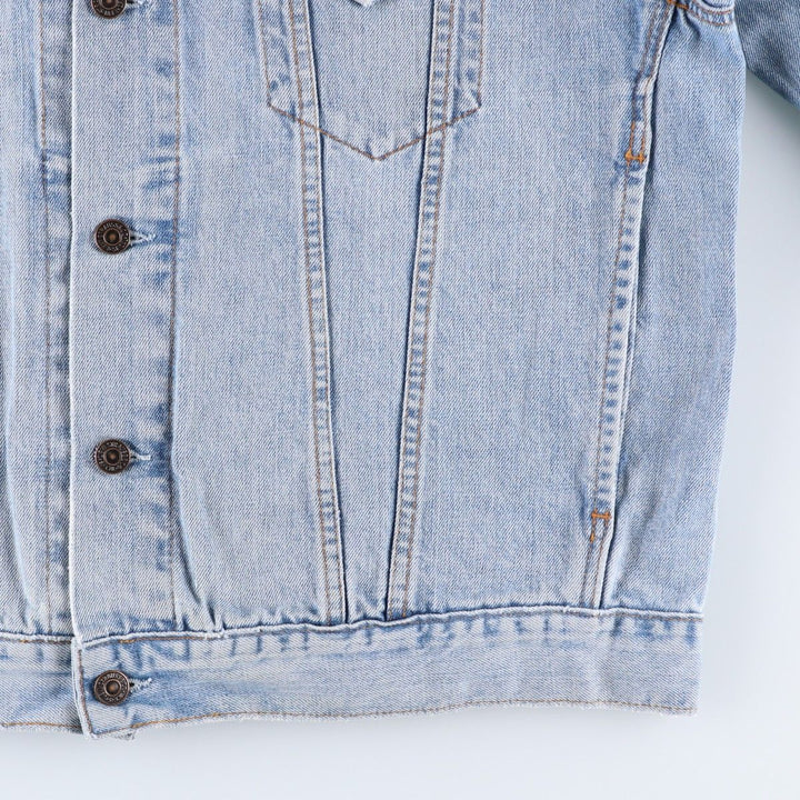 2000'S Levi's 70550-0476 Euro Model Denim Jacket (Men's XL equivalent) cotton blue type Vintage Second Hand