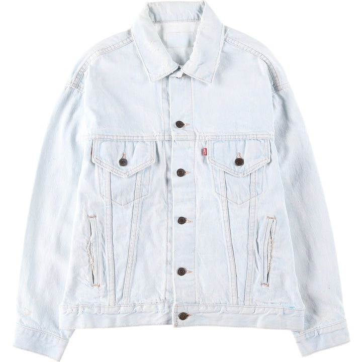 1990'S Levi's 70507-0208 Denim Jacket, Made in USA, Men's Size M (approx.), Vintage cotton blue type Vintage Second Hand