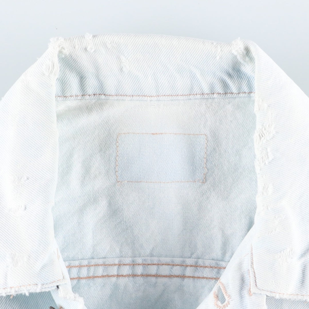 1990'S Levi's 70507-0208 Denim Jacket, Made in USA, Men's Size M (approx.), Vintage cotton blue type Vintage Second Hand