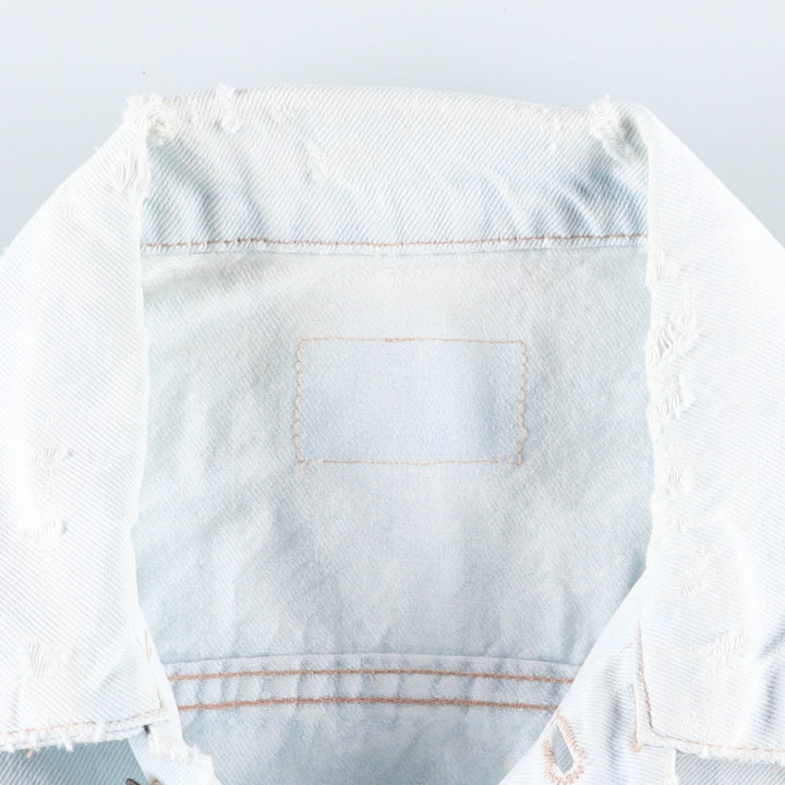1990'S Levi's 70507-0208 Denim Jacket, Made in USA, Men's Size M (approx.), Vintage cotton blue type Vintage Second Hand