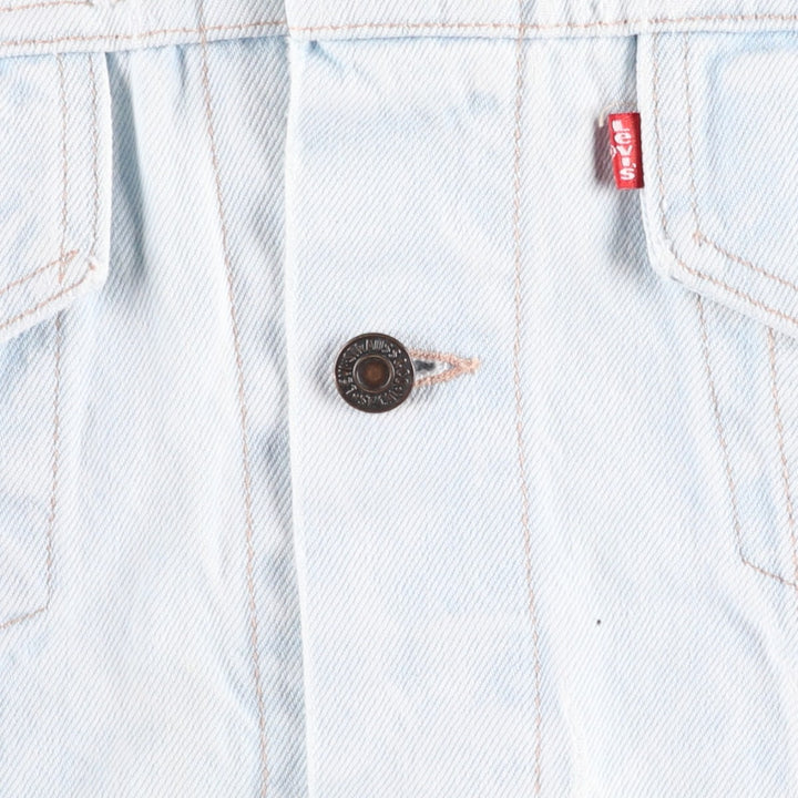 1990'S Levi's 70507-0208 Denim Jacket, Made in USA, Men's Size M (approx.), Vintage cotton blue type Vintage Second Hand