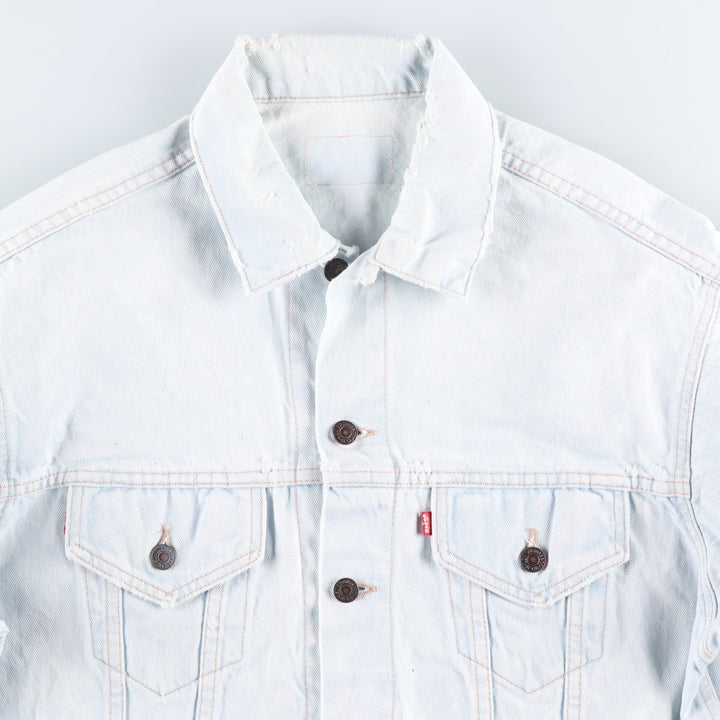 1990'S Levi's 70507-0208 Denim Jacket, Made in USA, Men's Size M (approx.), Vintage cotton blue type Vintage Second Hand