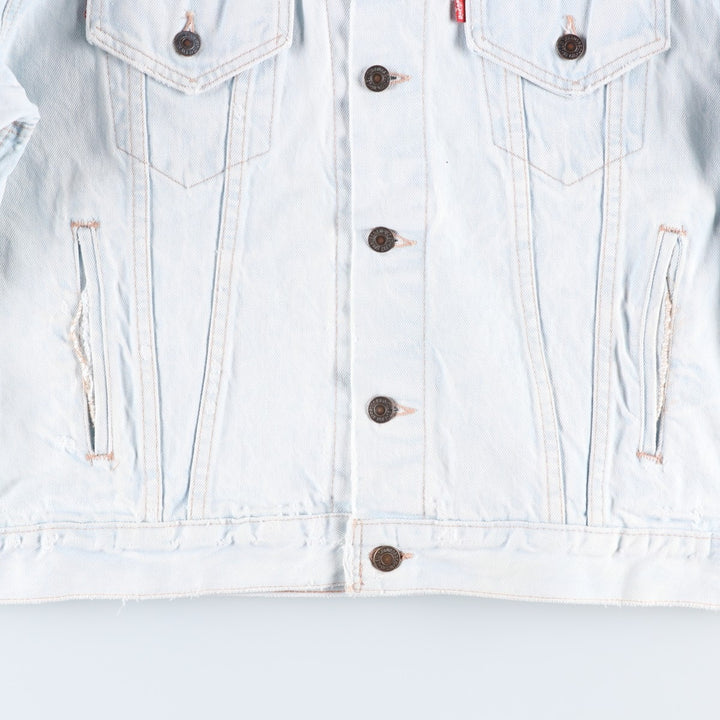 1990'S Levi's 70507-0208 Denim Jacket, Made in USA, Men's Size M (approx.), Vintage cotton blue type Vintage Second Hand