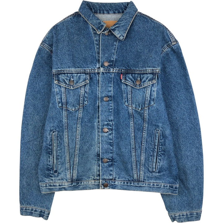 Levi's 70503-0214 Euro Model Denim Jacket, Made in England, Men's Size M (approx.), Vintage. cotton blue type Vintage Second Hand