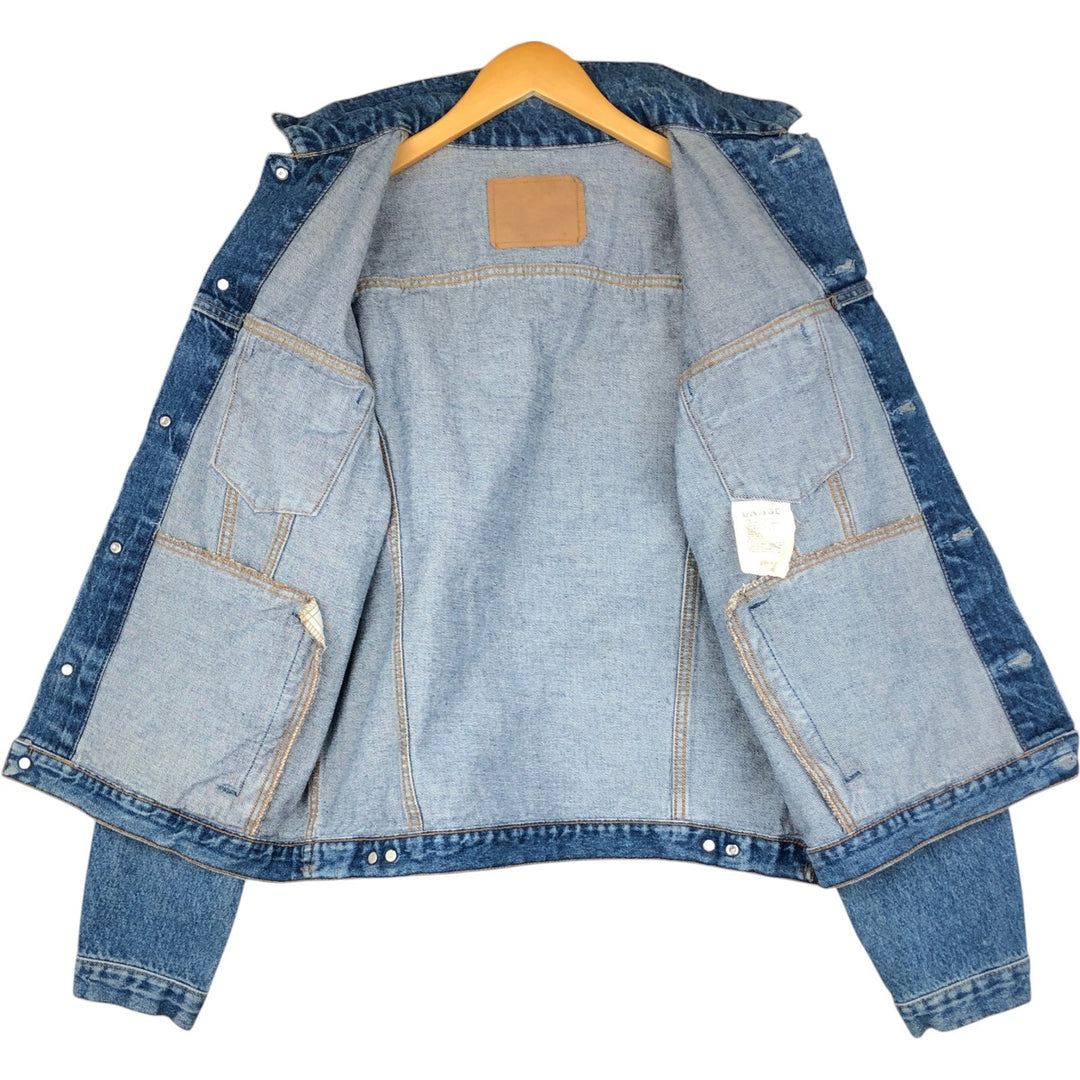 Levi's 70503-0214 Euro Model Denim Jacket, Made in England, Men's Size M (approx.), Vintage. cotton blue type Vintage Second Hand