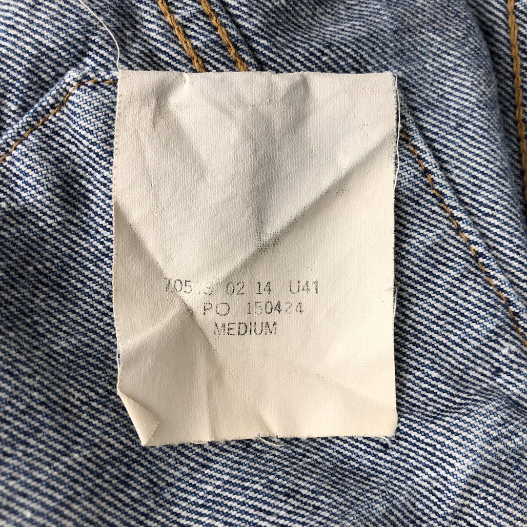 Levi's 70503-0214 Euro Model Denim Jacket, Made in England, Men's Size M (approx.), Vintage. cotton blue type Vintage Second Hand