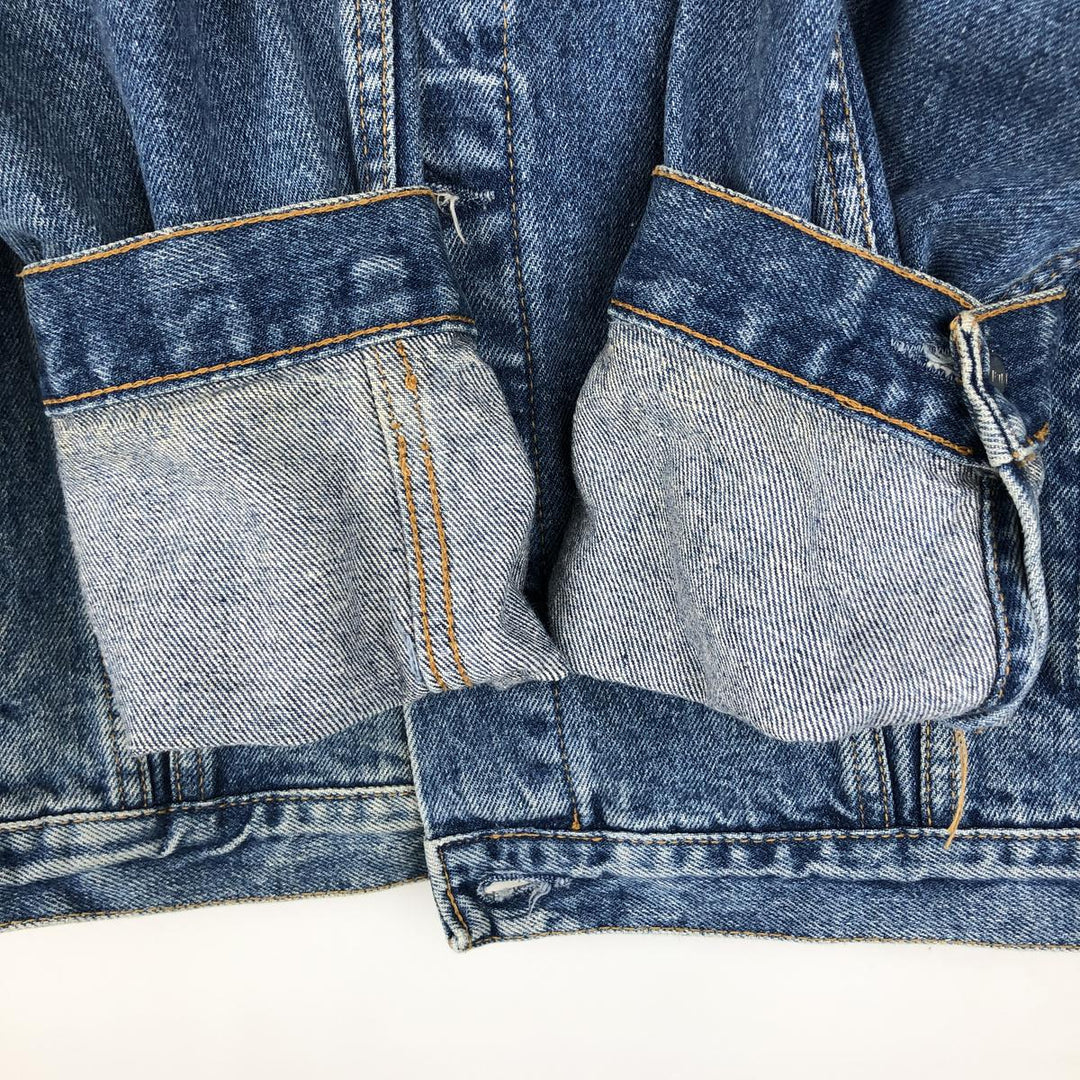 Levi's 70503-0214 Euro Model Denim Jacket, Made in England, Men's Size M (approx.), Vintage. cotton blue type Vintage Second Hand