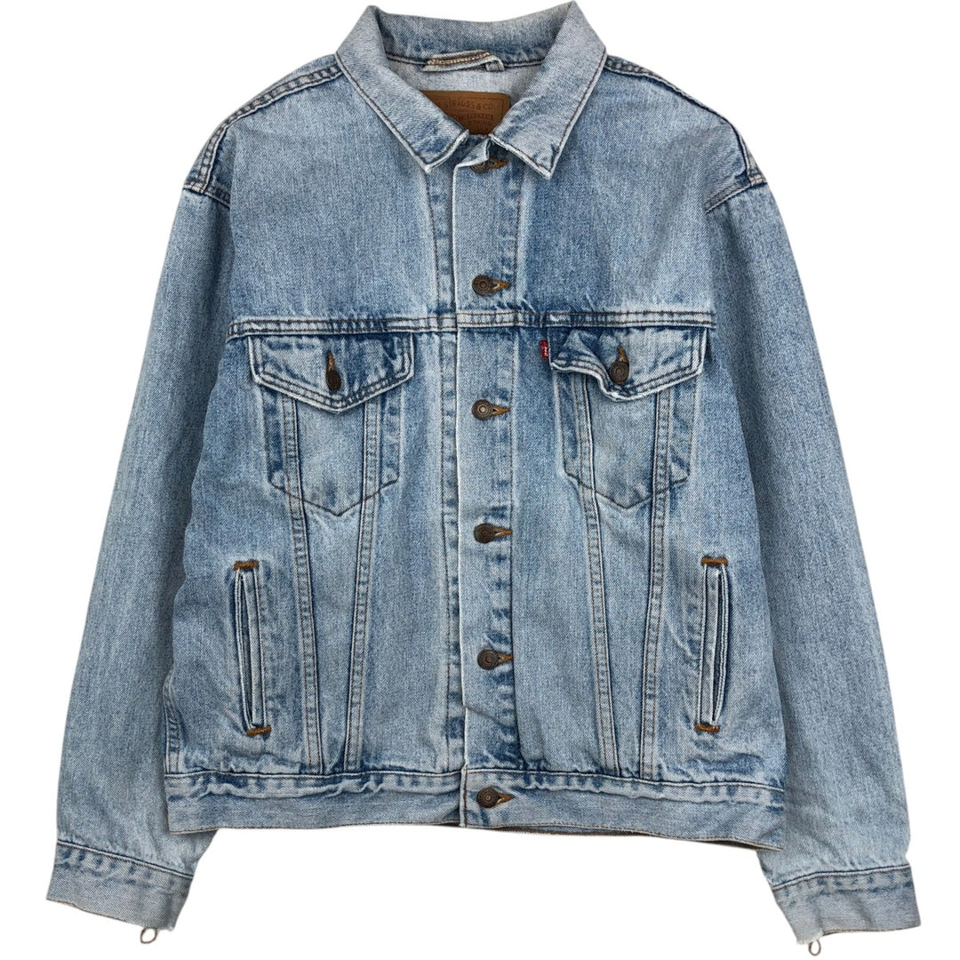 Levi's 70507-4890 denim jacket, denim jacket, men's size M unclear blue type Vintage Second Hand
