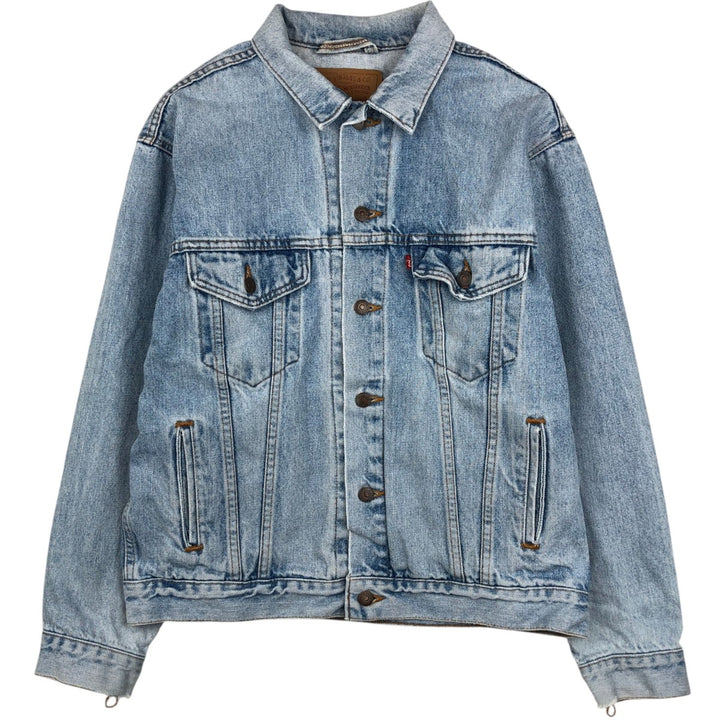 Levi's 70507-4890 denim jacket, denim jacket, men's size M unclear blue type Vintage Second Hand