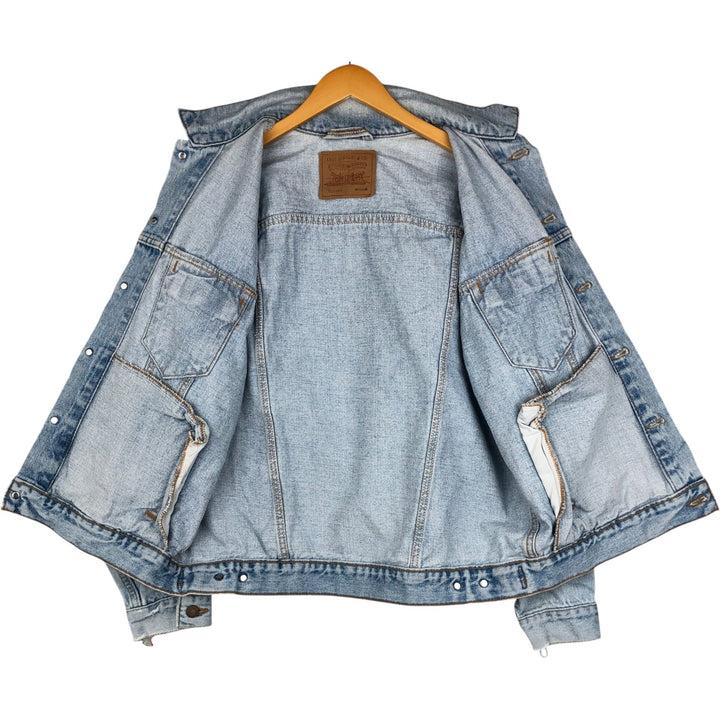 Levi's 70507-4890 denim jacket, denim jacket, men's size M unclear blue type Vintage Second Hand
