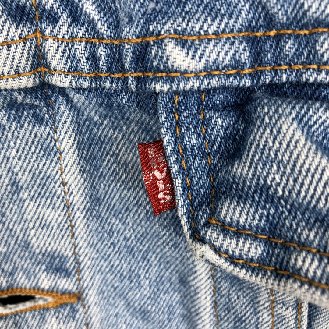 Levi's 70507-4890 denim jacket, denim jacket, men's size M unclear blue type Vintage Second Hand