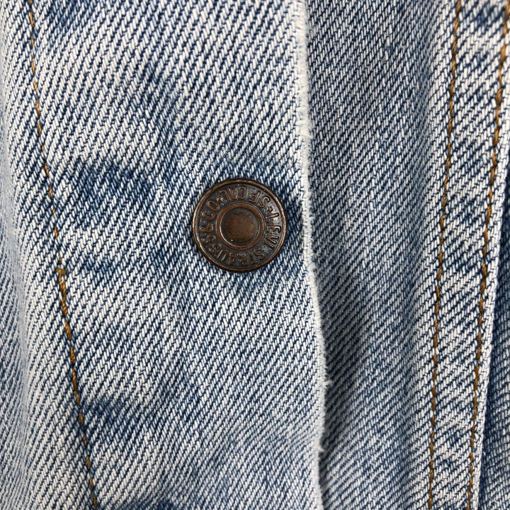 Levi's 70507-4890 denim jacket, denim jacket, men's size M unclear blue type Vintage Second Hand