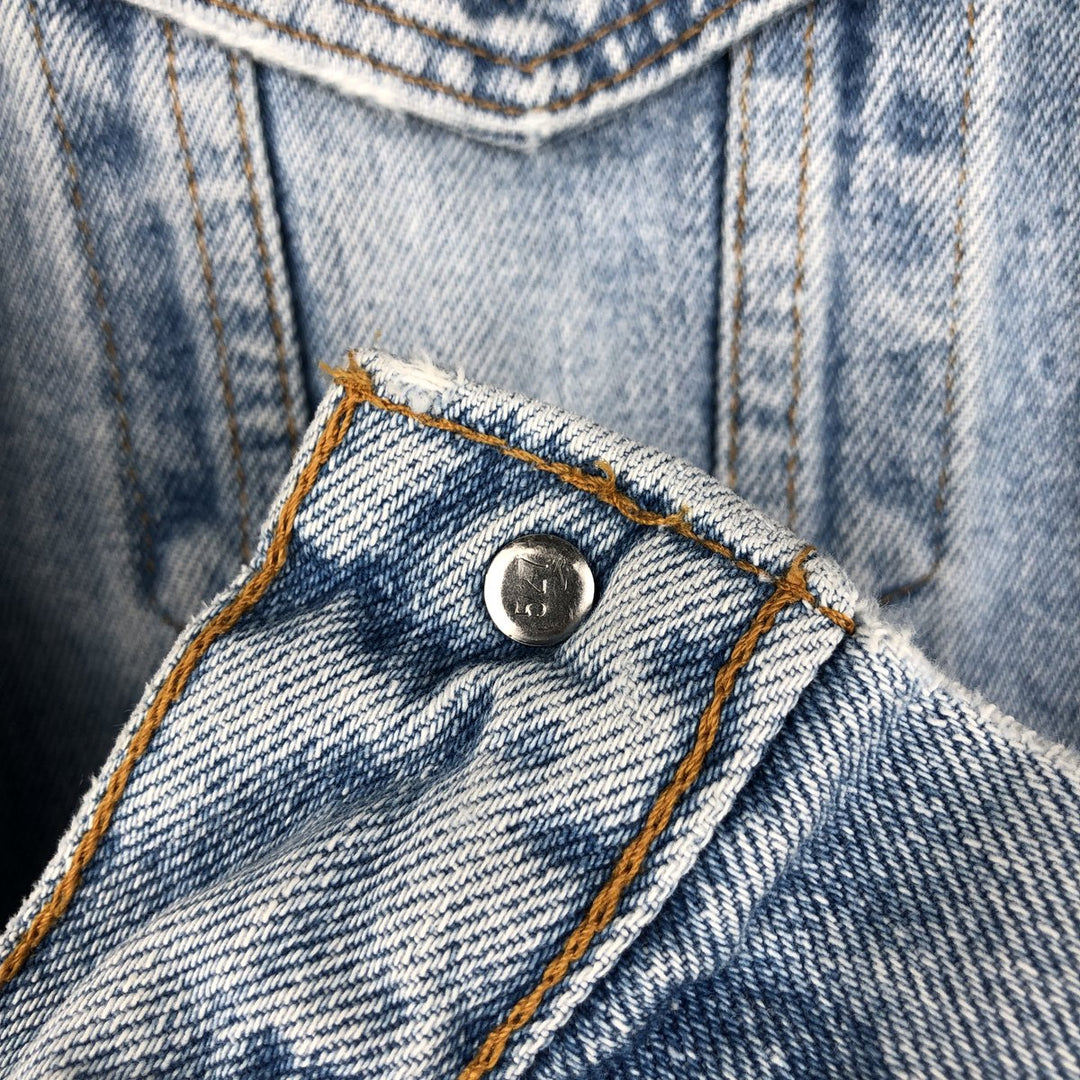 Levi's 70507-4890 denim jacket, denim jacket, men's size M unclear blue type Vintage Second Hand