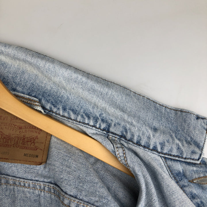 Levi's 70507-4890 denim jacket, denim jacket, men's size M unclear blue type Vintage Second Hand