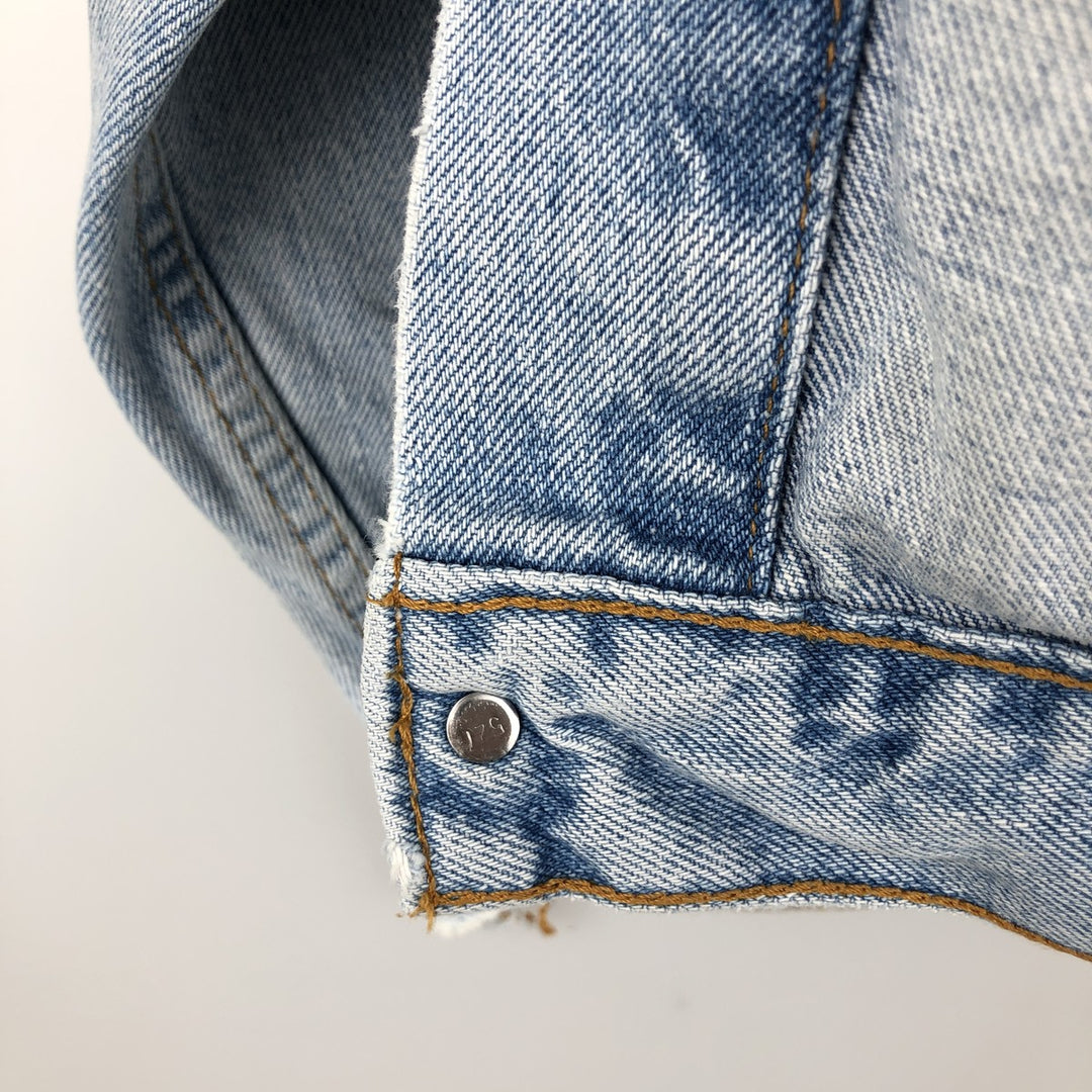 Levi's 70507-4890 denim jacket, denim jacket, men's size M unclear blue type Vintage Second Hand