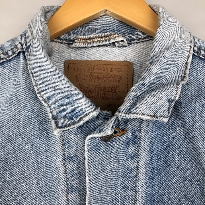 Levi's 70507-4890 denim jacket, denim jacket, men's size M unclear blue type Vintage Second Hand