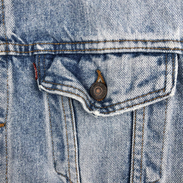 Levi's 70507-4890 denim jacket, denim jacket, men's size M unclear blue type Vintage Second Hand