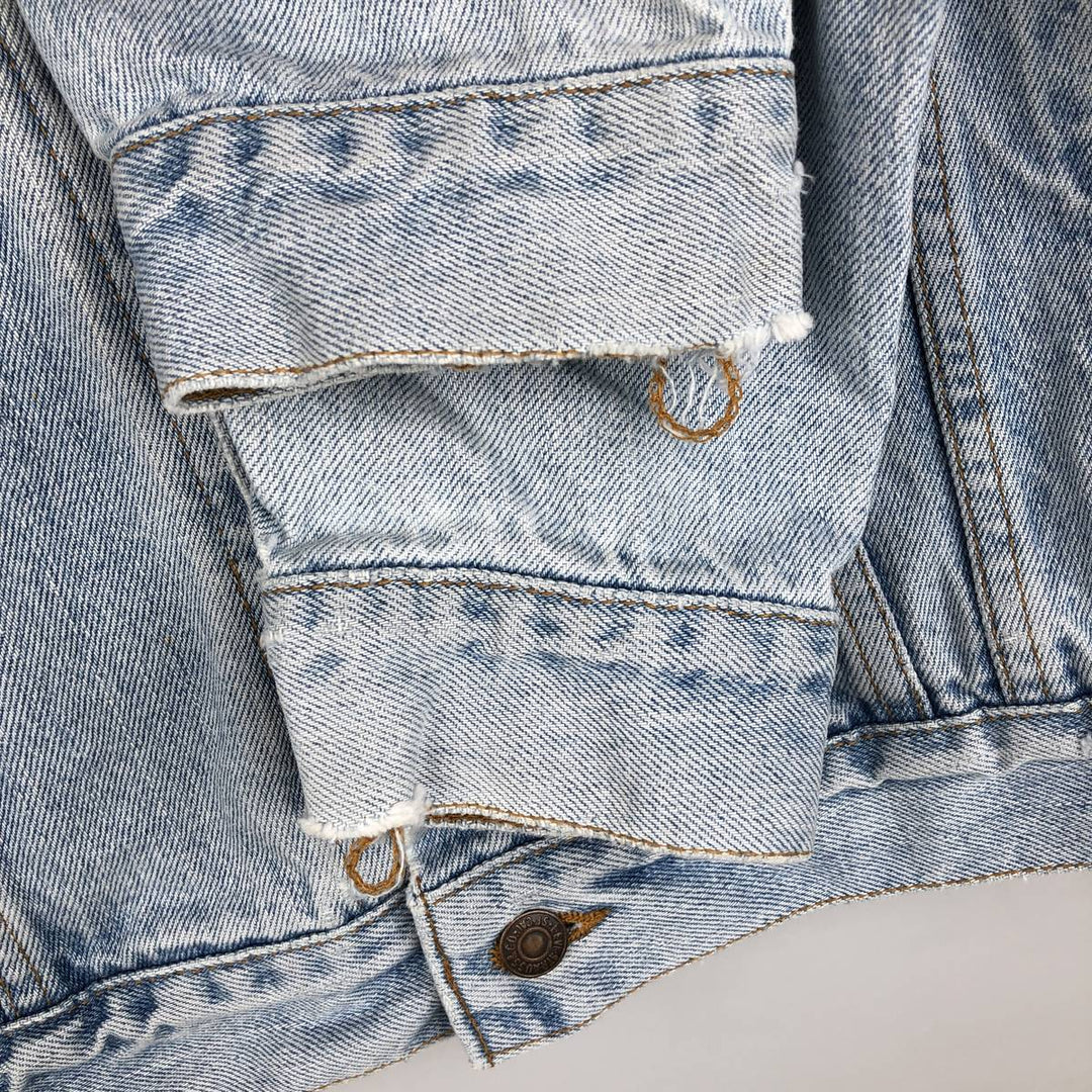 Levi's 70507-4890 denim jacket, denim jacket, men's size M unclear blue type Vintage Second Hand