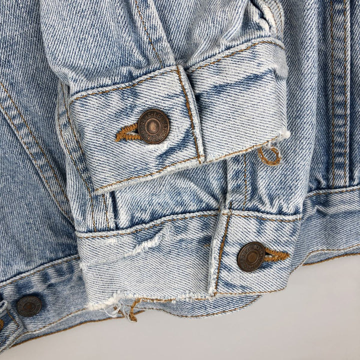 Levi's 70507-4890 denim jacket, denim jacket, men's size M unclear blue type Vintage Second Hand