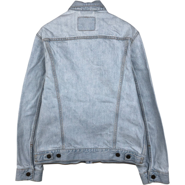 1990'S Levi's 70503-0413 Euro Model Denim Jacket (G-Jean), Made in Italy, Men's Size M (Equivalent), Vintage cotton blue type Vintage Second Hand