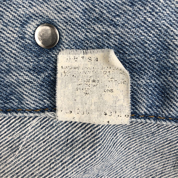 Vintage Levi's denim jacket, size XL, men's unclear blue type Vintage Second Hand