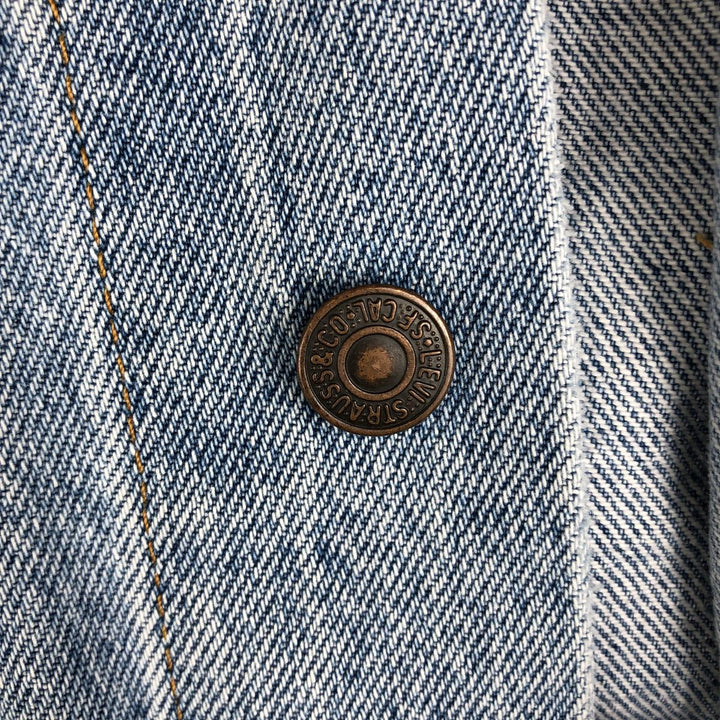 Vintage Levi's denim jacket, size XL, men's unclear blue type Vintage Second Hand