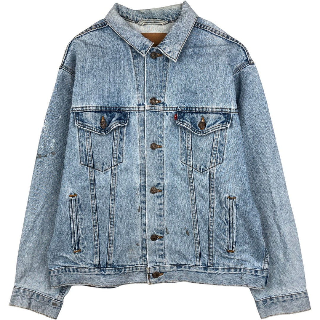 Vintage Levi's denim jacket, size XL, men's unclear blue type Vintage Second Hand