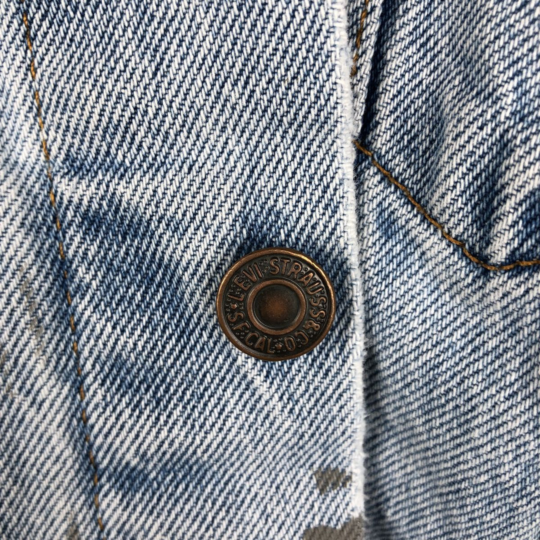 Vintage Levi's denim jacket, size XL, men's unclear blue type Vintage Second Hand