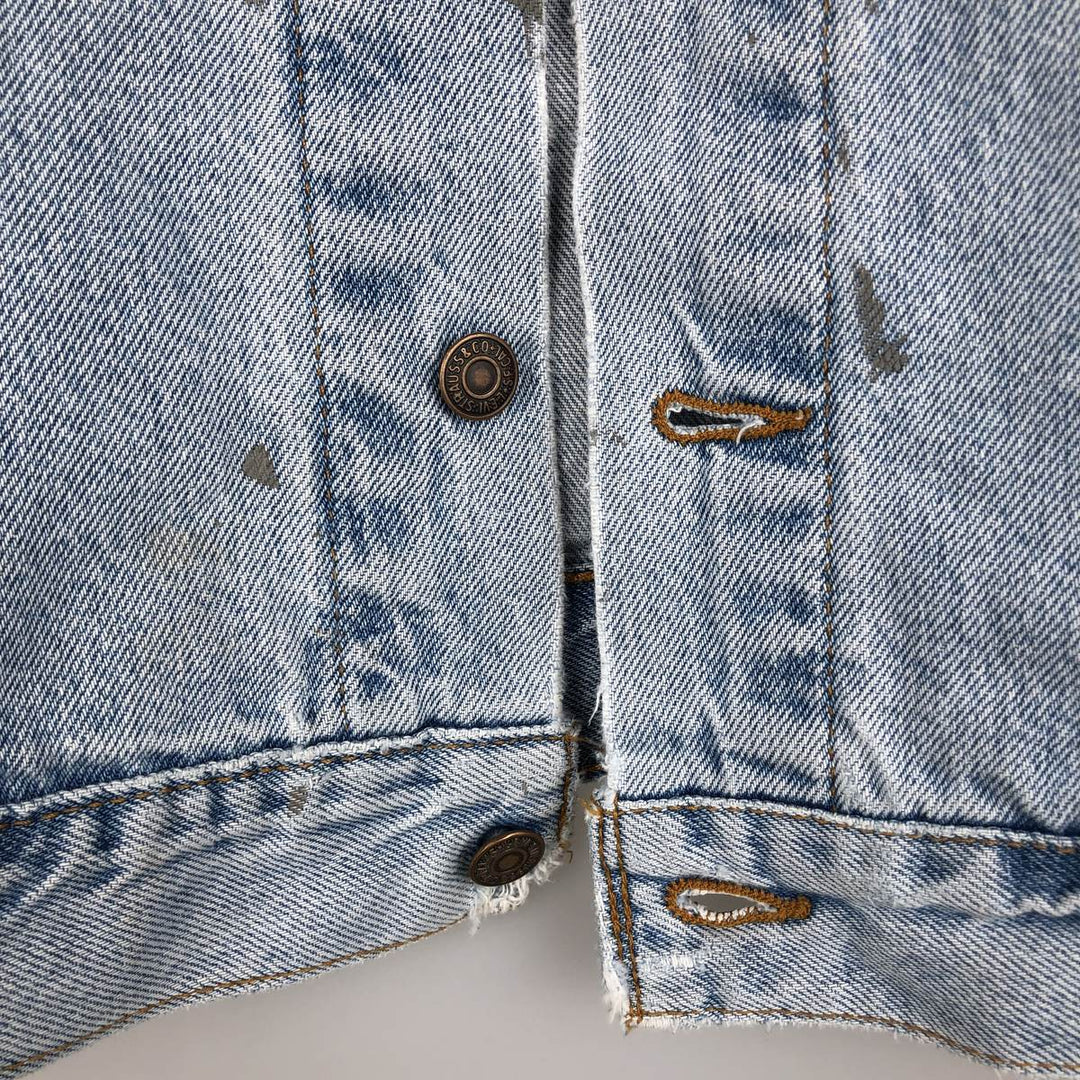 Vintage Levi's denim jacket, size XL, men's unclear blue type Vintage Second Hand