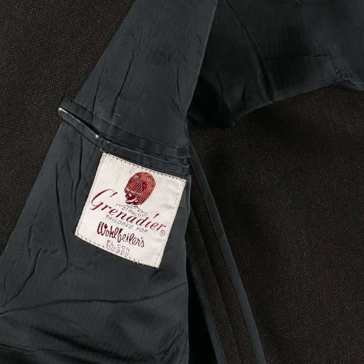 Grenadier Tailored Jacket, Men's Size M (approx.) unclear brown type Vintage Second Hand