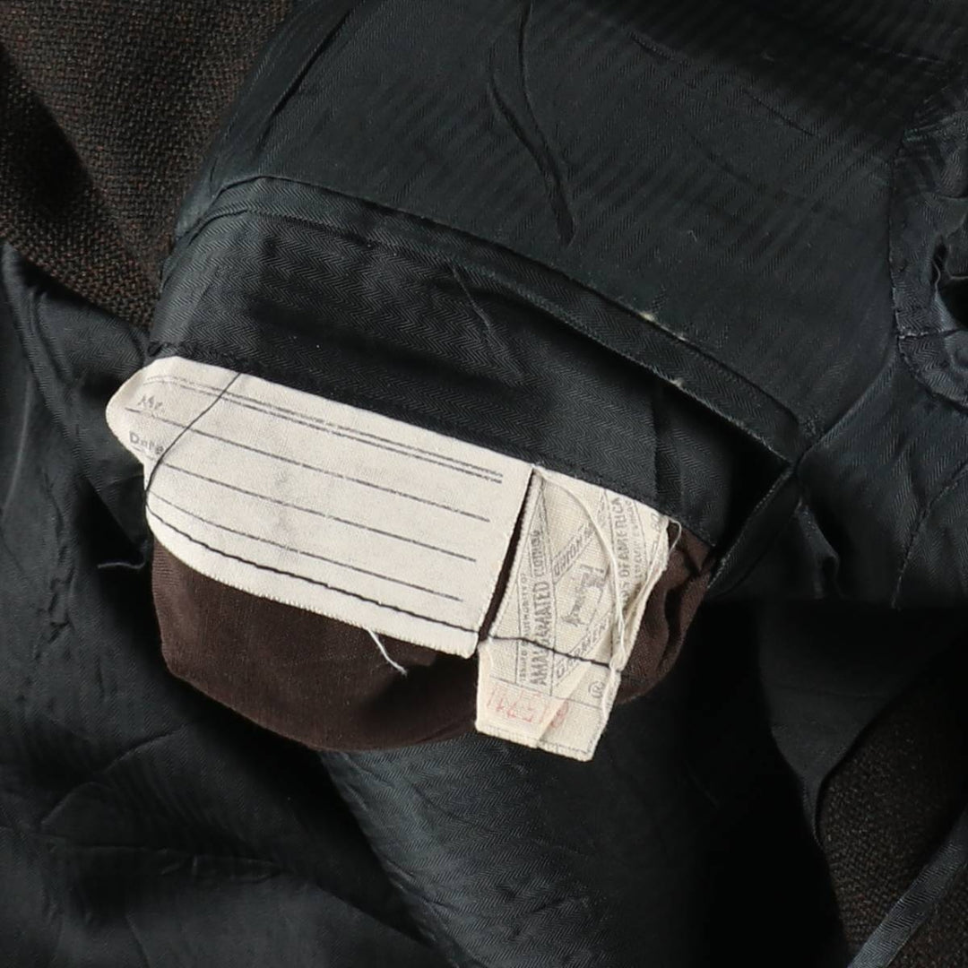 Grenadier Tailored Jacket, Men's Size M (approx.) unclear brown type Vintage Second Hand