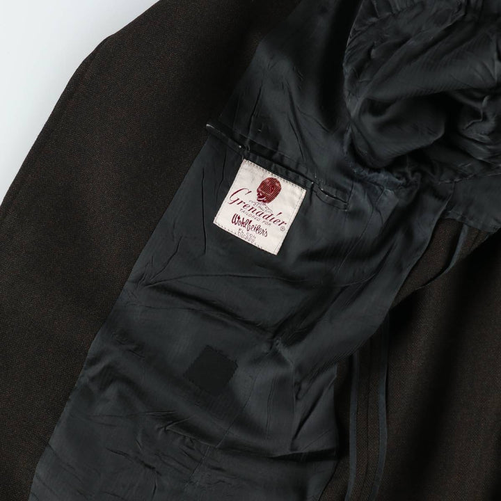 Grenadier Tailored Jacket, Men's Size M (approx.) unclear brown type Vintage Second Hand