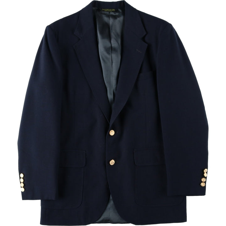 Eagle Clothes Navy Blazer Tailored Jacket, Made in USA, Men's Size M (approx.) unclear navy blue type Vintage Second Hand