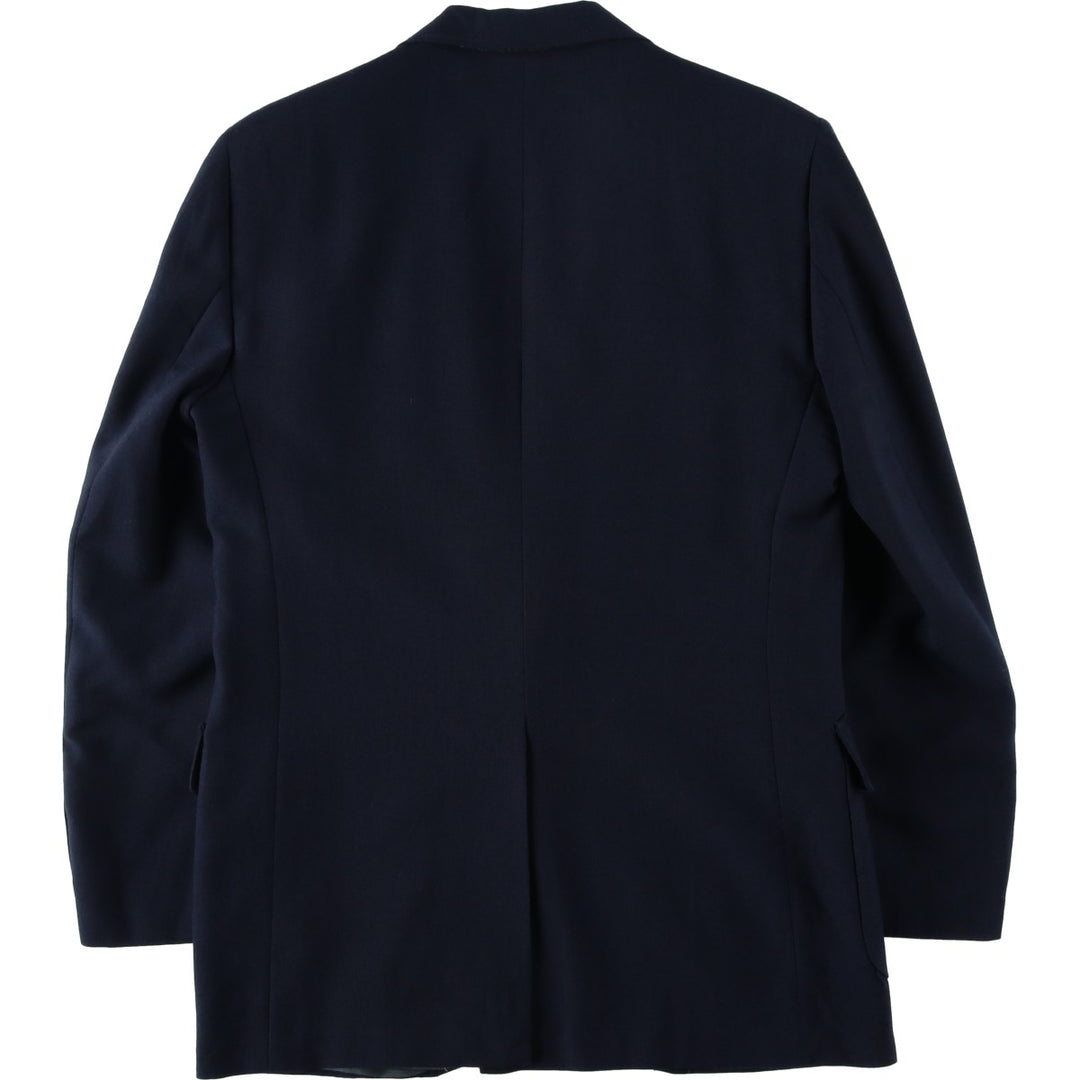 Eagle Clothes Navy Blazer Tailored Jacket, Made in USA, Men's Size M (approx.) unclear navy blue type Vintage Second Hand
