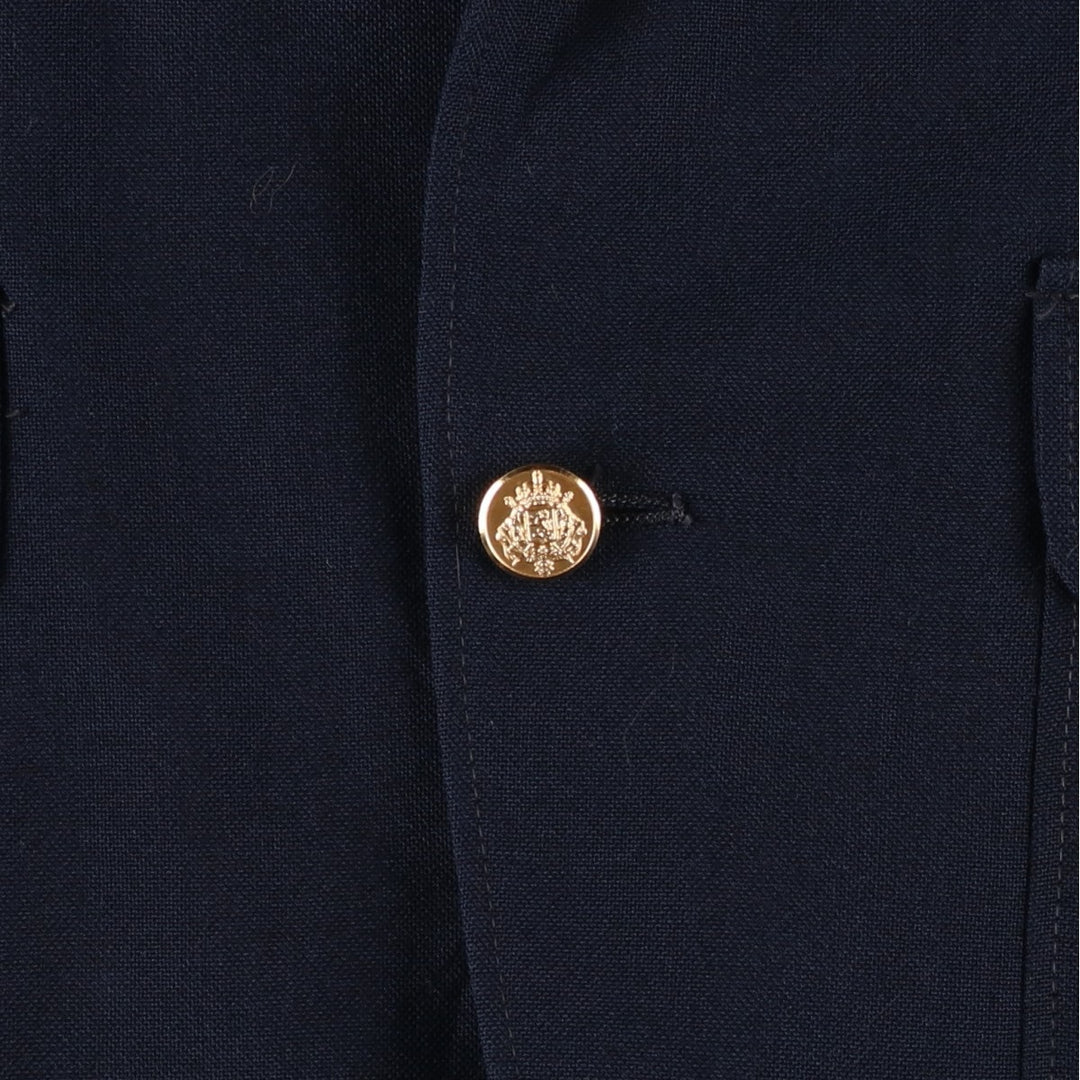 Eagle Clothes Navy Blazer Tailored Jacket, Made in USA, Men's Size M (approx.) unclear navy blue type Vintage Second Hand
