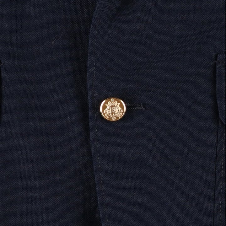 Eagle Clothes Navy Blazer Tailored Jacket, Made in USA, Men's Size M (approx.) unclear navy blue type Vintage Second Hand