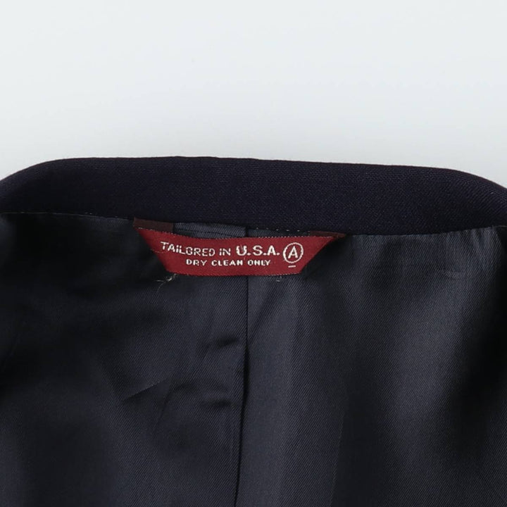 RIVERSIDE Bernhard Altmann Navy Blazer Tailored Jacket, Made in USA, Men's Size XL unclear navy blue type Vintage Second Hand