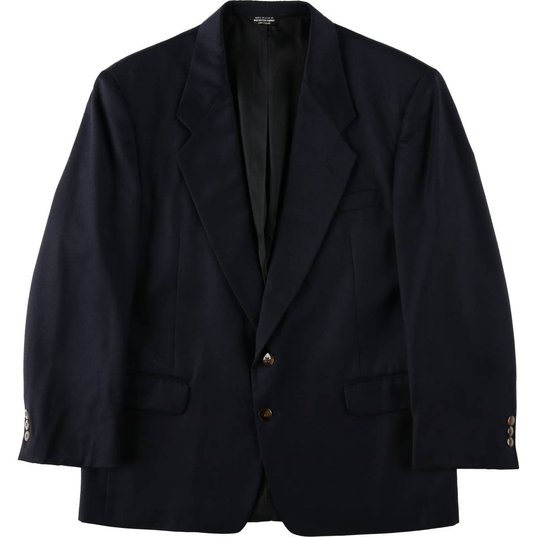 BENARD HOLTZMAN Harv? Benard navy blazer, tailored jacket, made in USA, men's size M equivalent. unclear navy blue type Vintage Second Hand