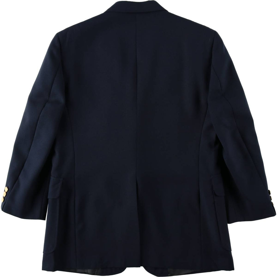 HAGGAR IMPERIAL Navy Blazer Tailored Jacket, Made in USA, Men's Size M (approx.) unclear navy blue type Vintage Second Hand