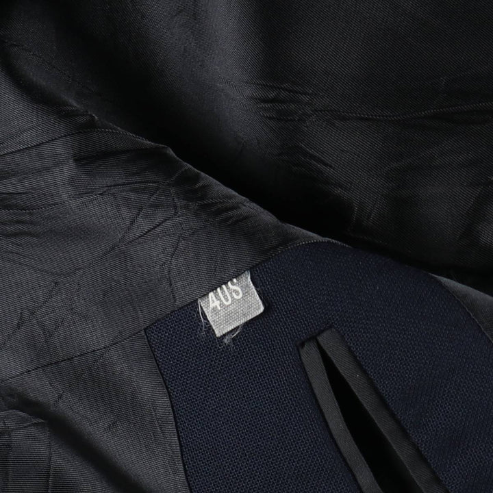 HAGGAR IMPERIAL Navy Blazer Tailored Jacket, Made in USA, Men's Size M (approx.) unclear navy blue type Vintage Second Hand