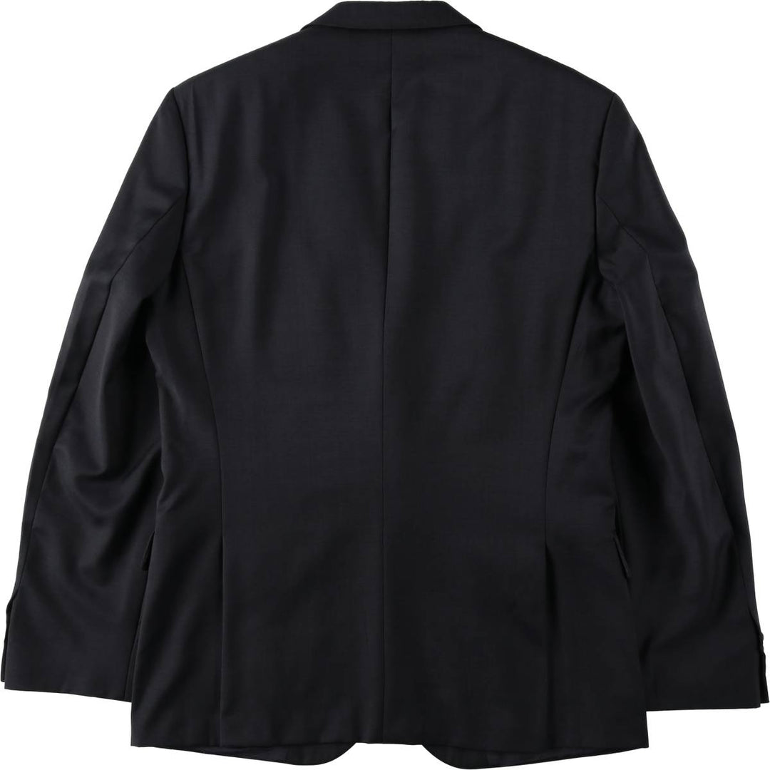 Hugo Boss navy blazer, tailored jacket, men's size L equivalent. unclear navy blue type Vintage Second Hand