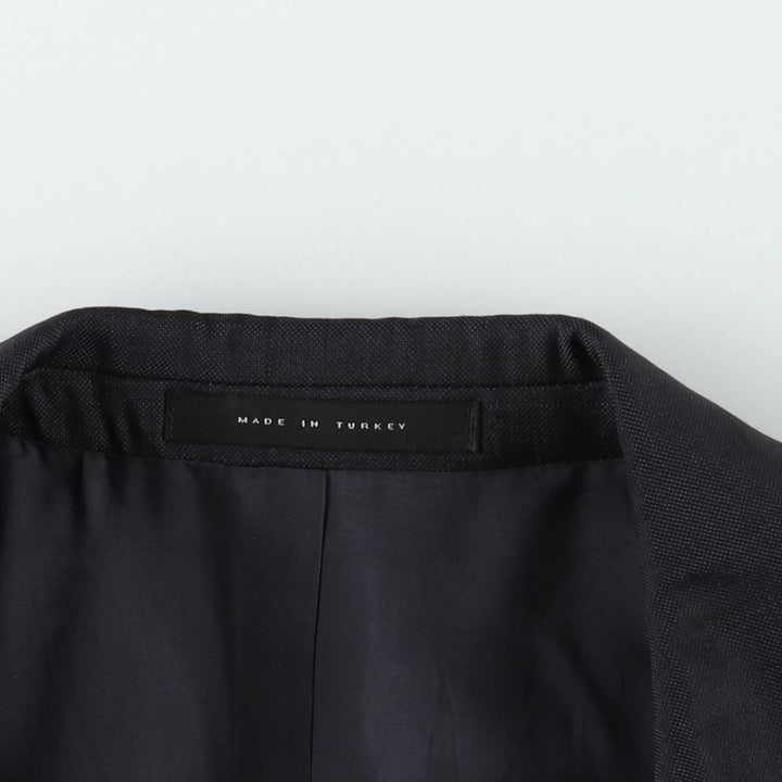 Hugo Boss navy blazer, tailored jacket, men's size L equivalent. unclear navy blue type Vintage Second Hand