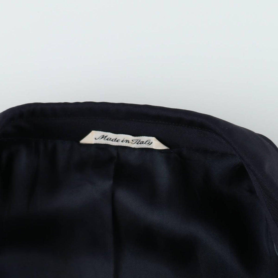 TORRIANI Navy Blazer Tailored Jacket, Made in Italy, Men's Size M (approx.) wool navy blue type Vintage Second Hand