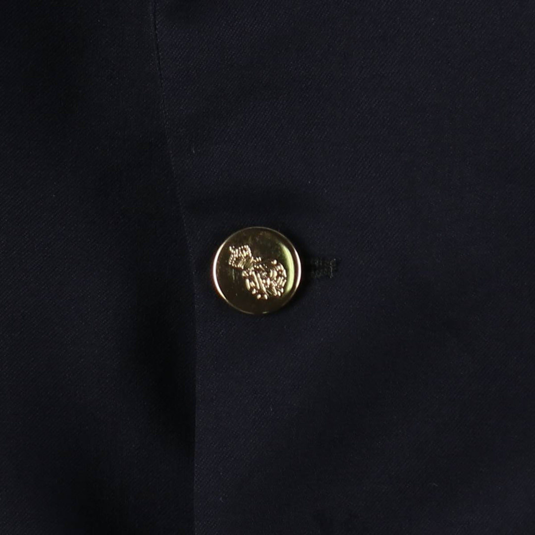 TORRIANI Navy Blazer Tailored Jacket, Made in Italy, Men's Size M (approx.) wool navy blue type Vintage Second Hand