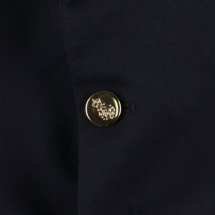 TORRIANI Navy Blazer Tailored Jacket, Made in Italy, Men's Size M (approx.) wool navy blue type Vintage Second Hand