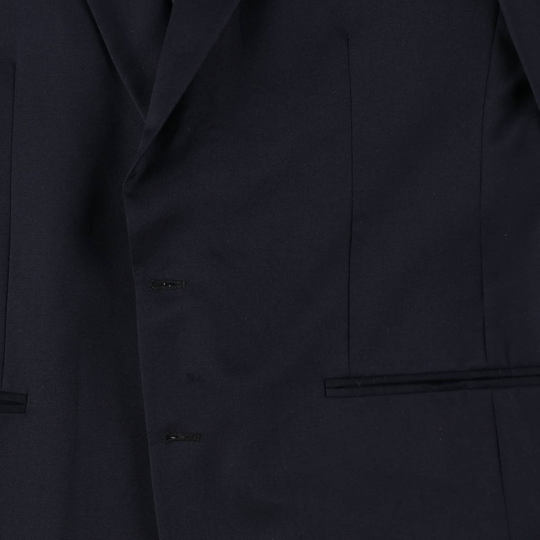TORRIANI Navy Blazer Tailored Jacket, Made in Italy, Men's Size M (approx.) wool navy blue type Vintage Second Hand
