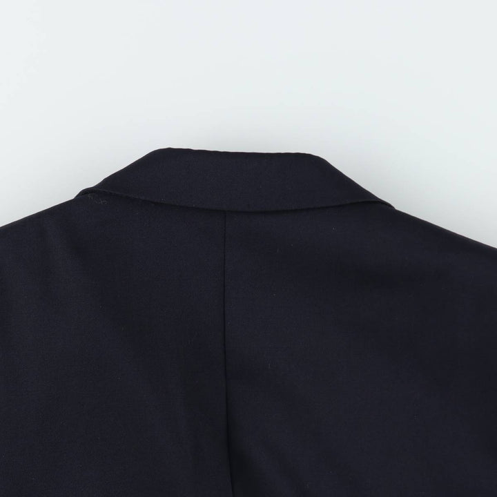 TORRIANI Navy Blazer Tailored Jacket, Made in Italy, Men's Size M (approx.) wool navy blue type Vintage Second Hand
