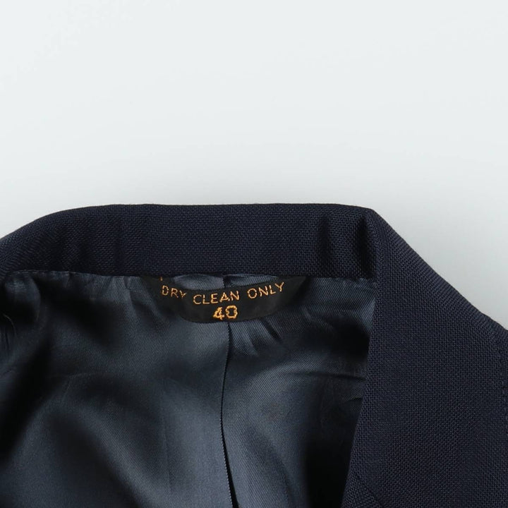 Haggar Imperial Navy Blazer Tailored Jacket, Men's Size M (approx.) unclear navy blue type Vintage Second Hand