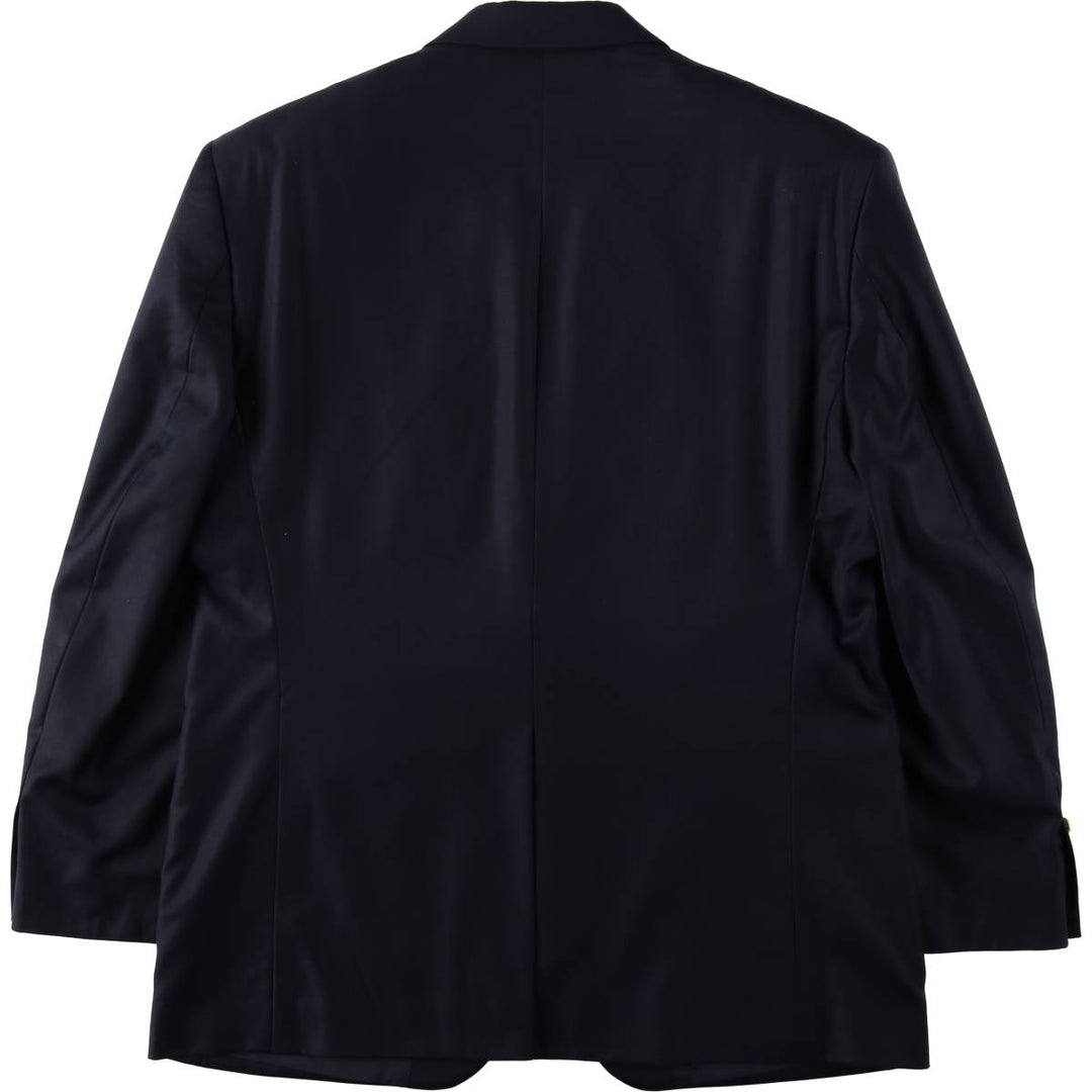 Ralph Lauren LAUREN Navy blazer, tailored jacket, men's size L wool navy blue type Vintage Second Hand