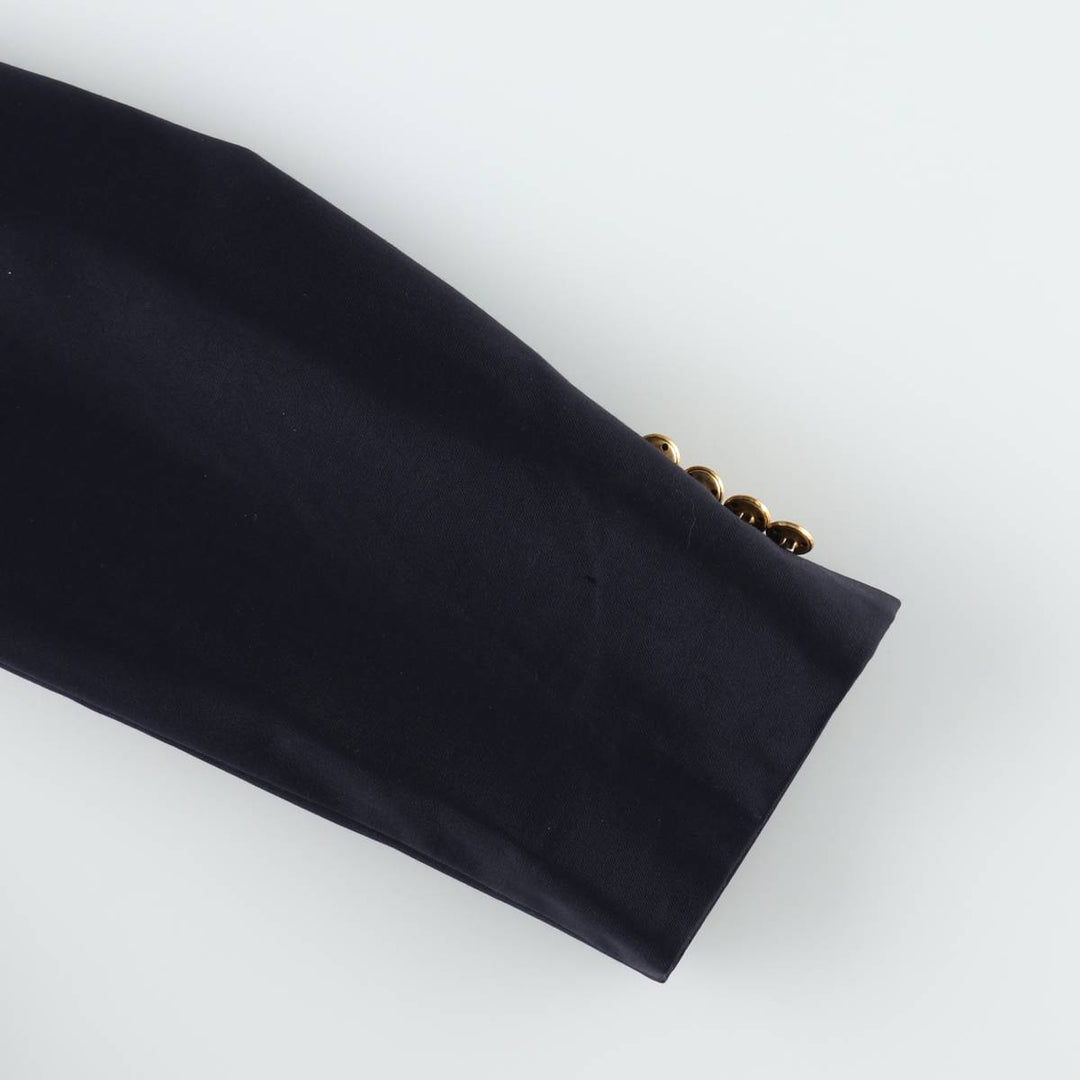 Ralph Lauren LAUREN Navy blazer, tailored jacket, men's size L wool navy blue type Vintage Second Hand